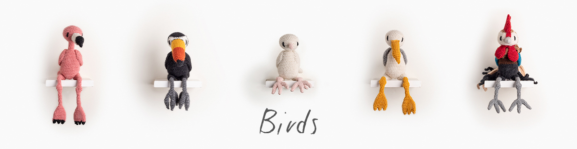 Edward's Menagerie Index Crochet Birds TOFT